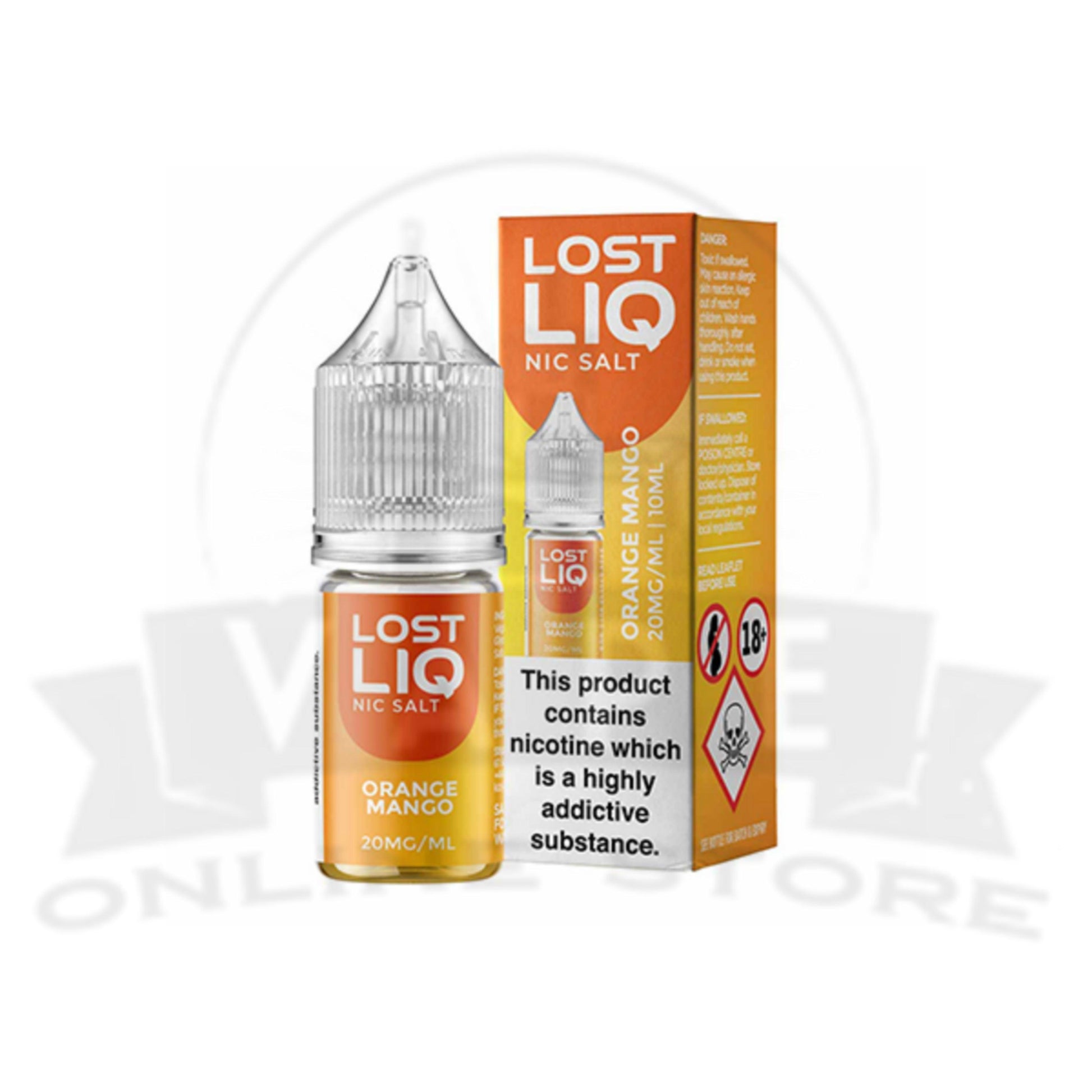 Orange Mango Lost LIQ Nic Salt 10ml