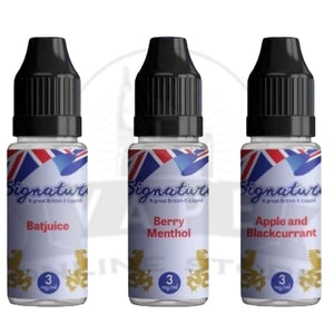 Pack Of 10 Signature 10ml E-Liquid