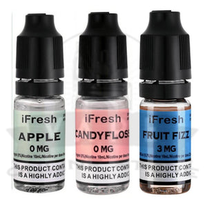 Pack Of 3 IFresh 10ml E-Liquid