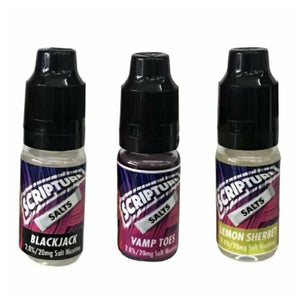 Pack of 3 Scripture Nic Salt 10ml E liquid Cheap Price