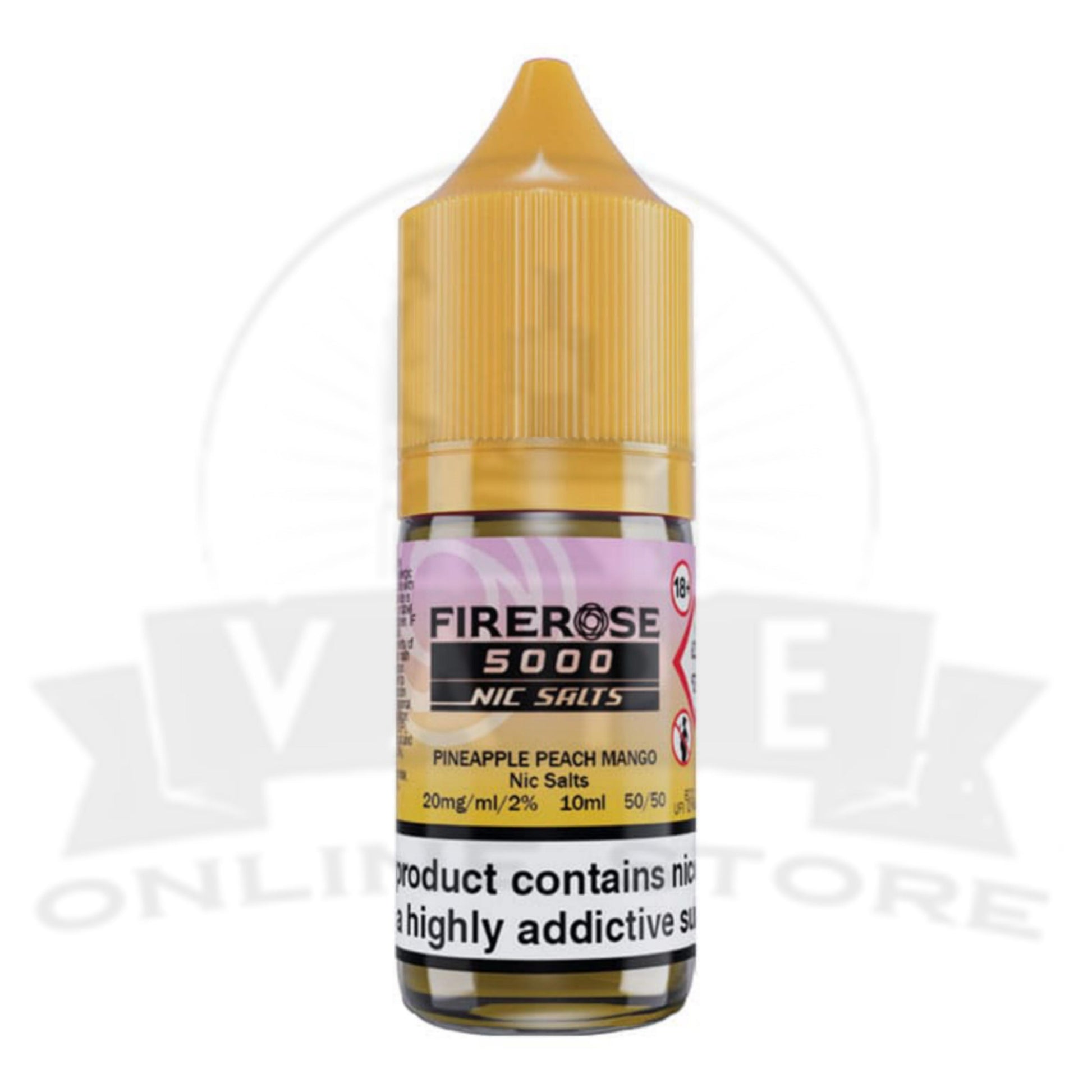 Pineapple Peach Mango Elux Firerose 5000 Nic Salt | Retail & Wholesale