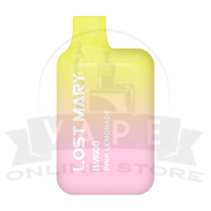 Pink lemonade Lost Mary bm600 Disposable Vape | Best Price