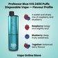 professor blue ivg 2400 puffs disposable vape flavour profile