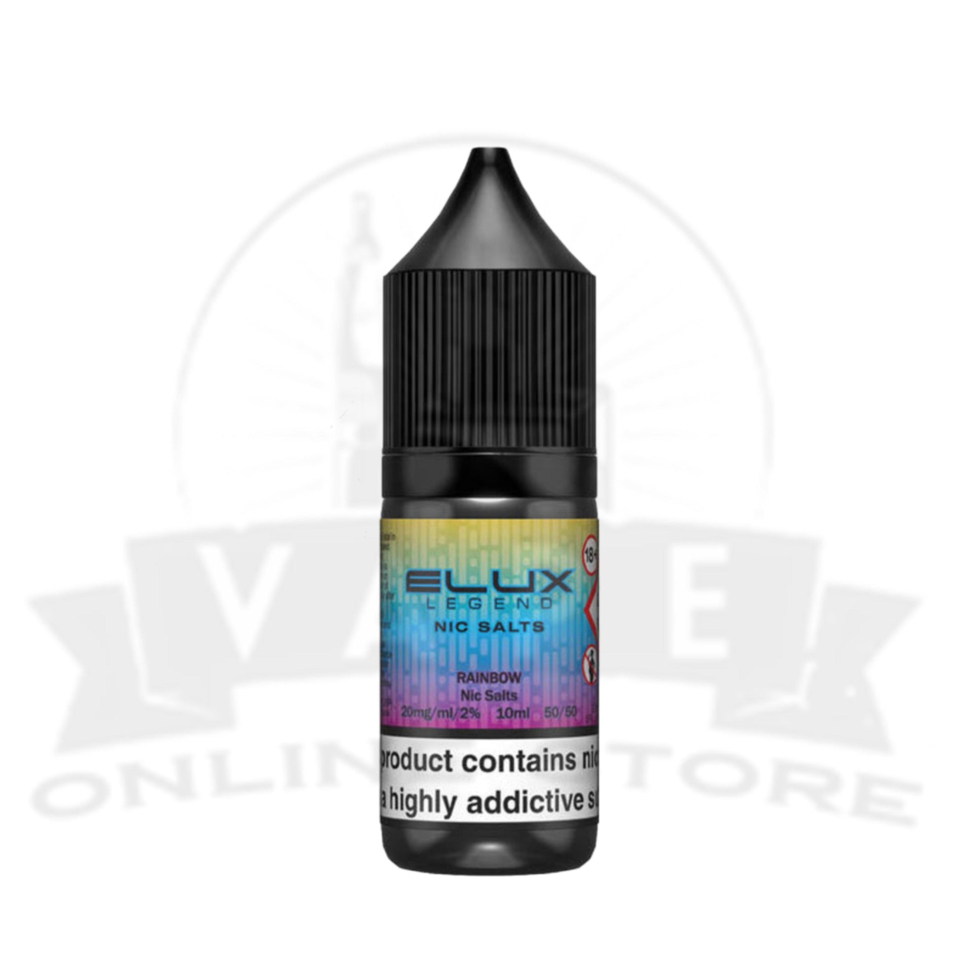 Rainbow Elux Legend 10ml Nic Salt | Retail & Wholesale