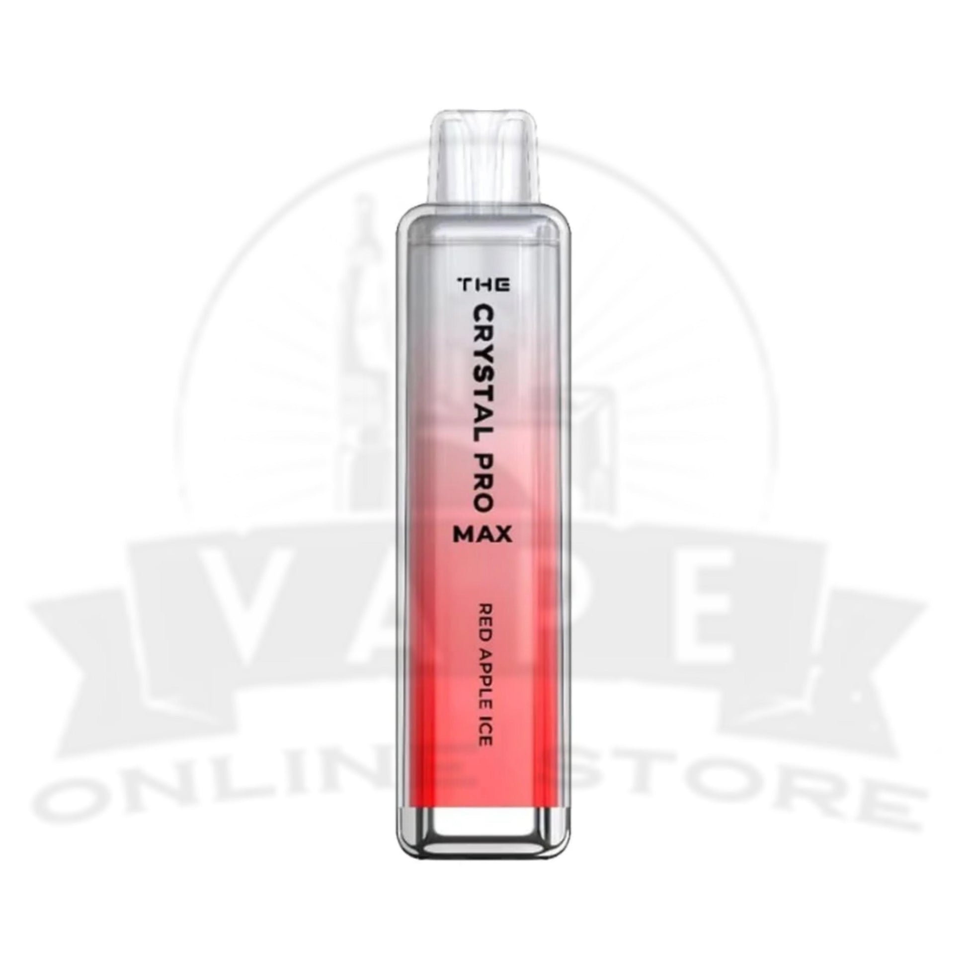 Red Apple Ice The Crystal Pro Max 4000 Puffs | Zero Nicotine Vape  