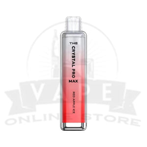 Red Apple Ice The Crystal Pro Max 4000 Puffs | Zero Nicotine Vape  