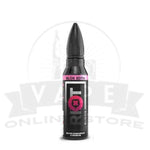 Riot Squad Black Edition Deluxe Passionfruit And Rhubarb 50ml Shortfill E-Liquid | Pack Of 2