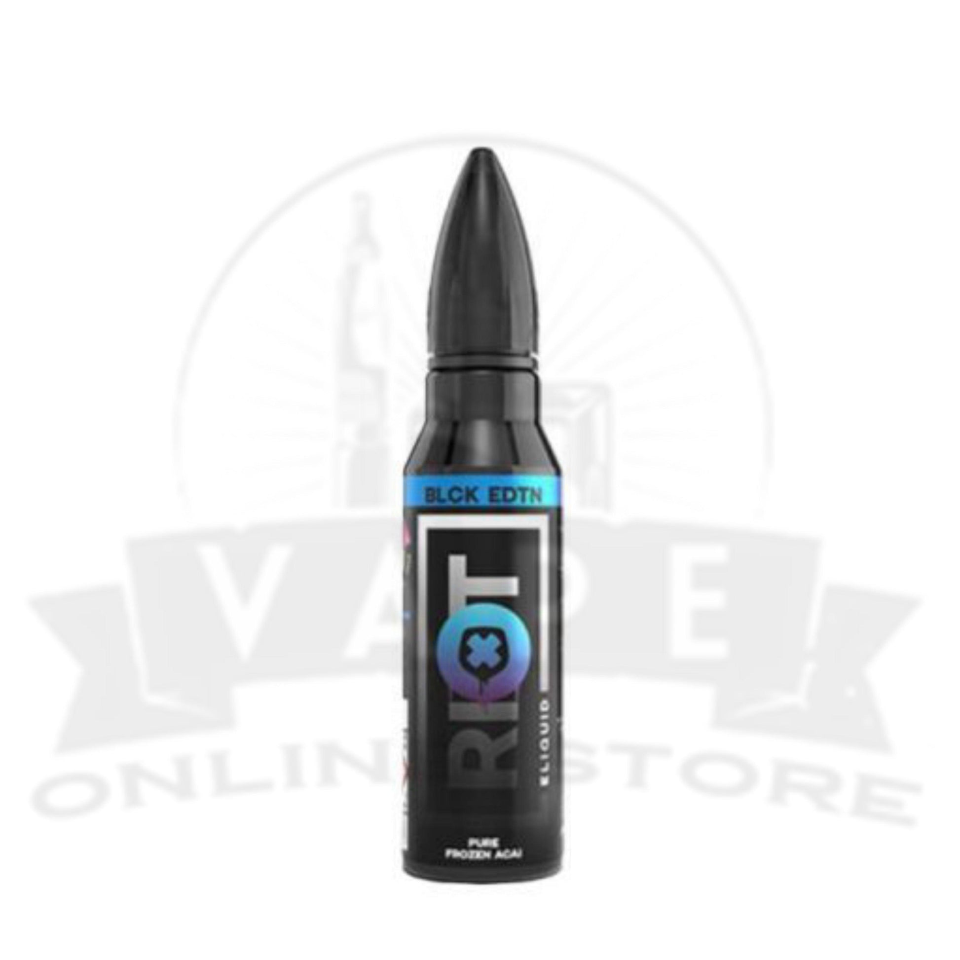 Pure Frozen Acai Riot Squad Black Edition 50ml E-Liquid | 2 Bottlles