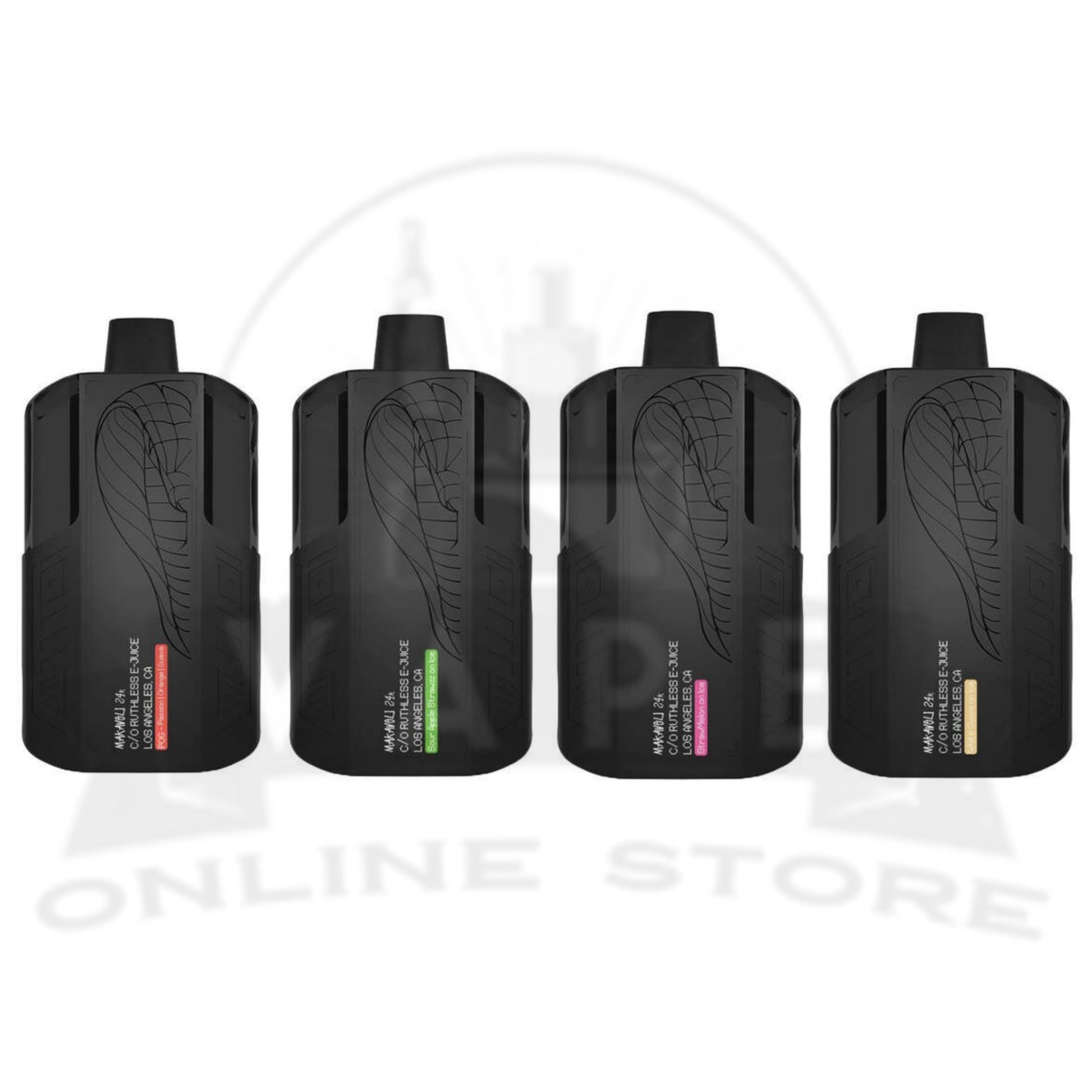 Box Of 10 Ruthless Makaveli 24000 Puffs Wholesale Pod Kit