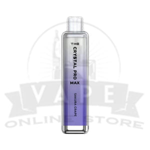 Sakura Grape The Crystal Pro Max 4000 Puffs | Zero Nicotine Vape