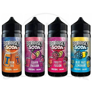 Seriously Soda Blue Razz Lemonade 100ml Shortfill E-Liquid by Doozy Vape