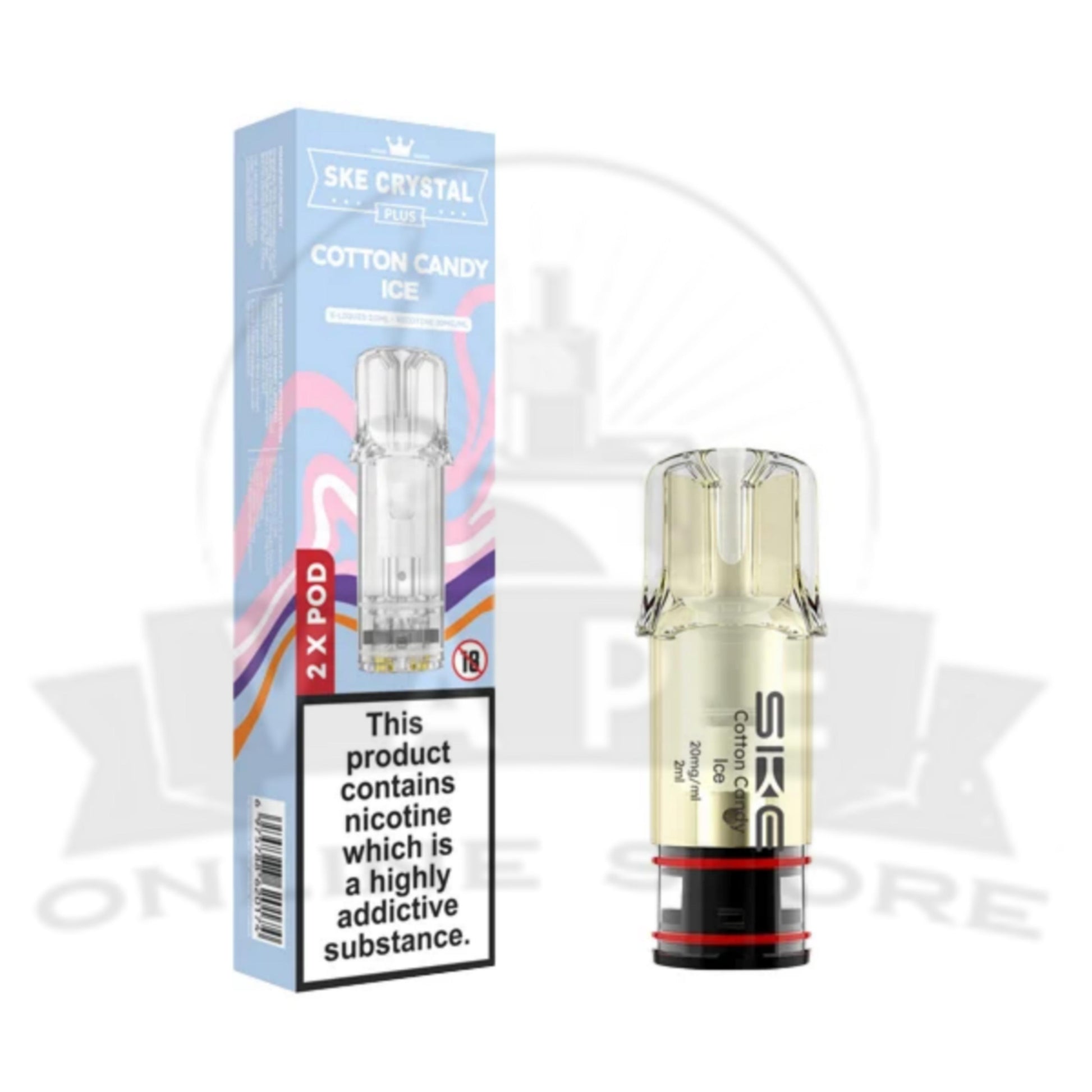 SKE Crystal Plus Pre-filled Pods 20mg | Best Price