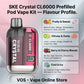 ske crystal cl6000 prefilled pod vape kit flavour profile