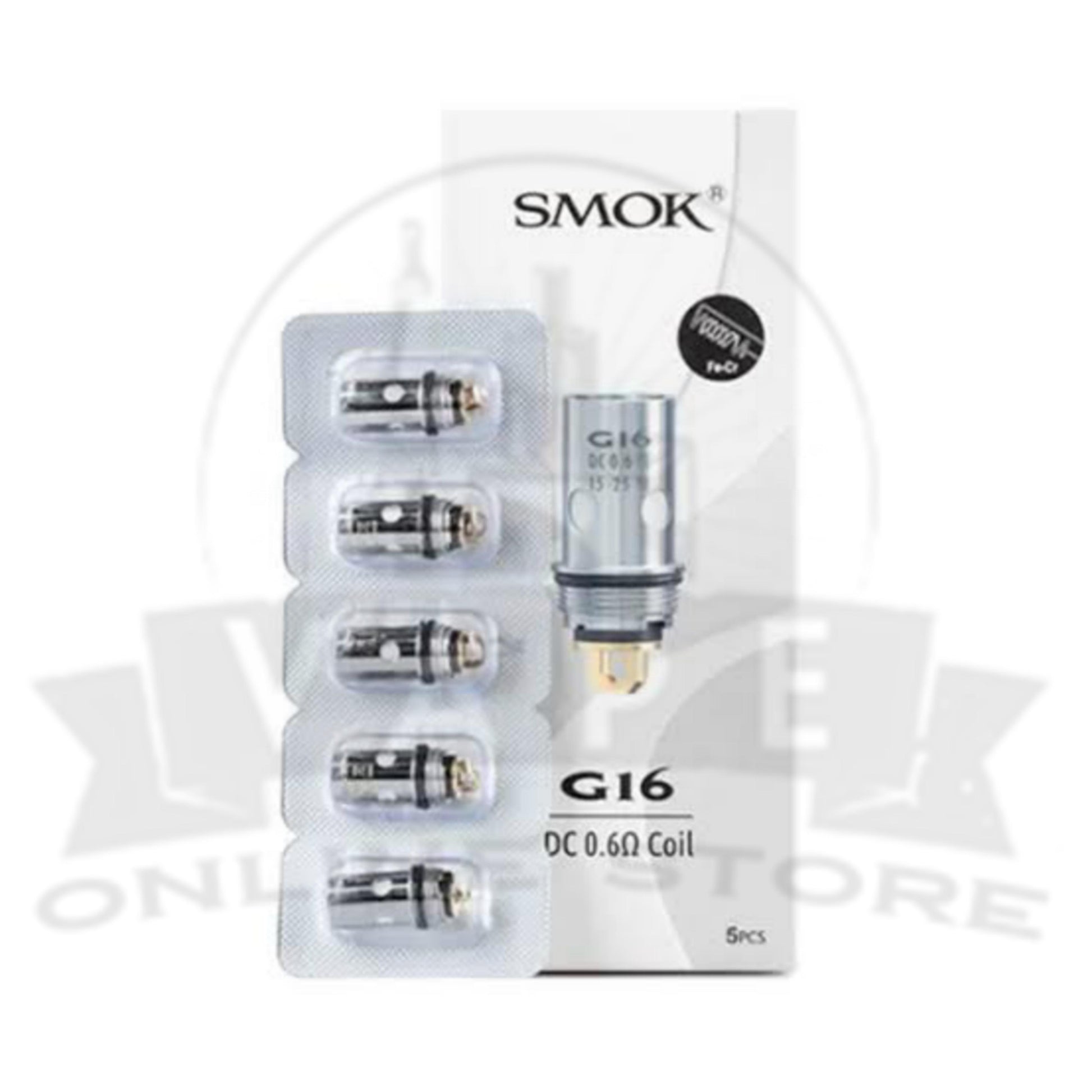 Smok G16 Replacement 0.6 Ohm Coils Compatibility