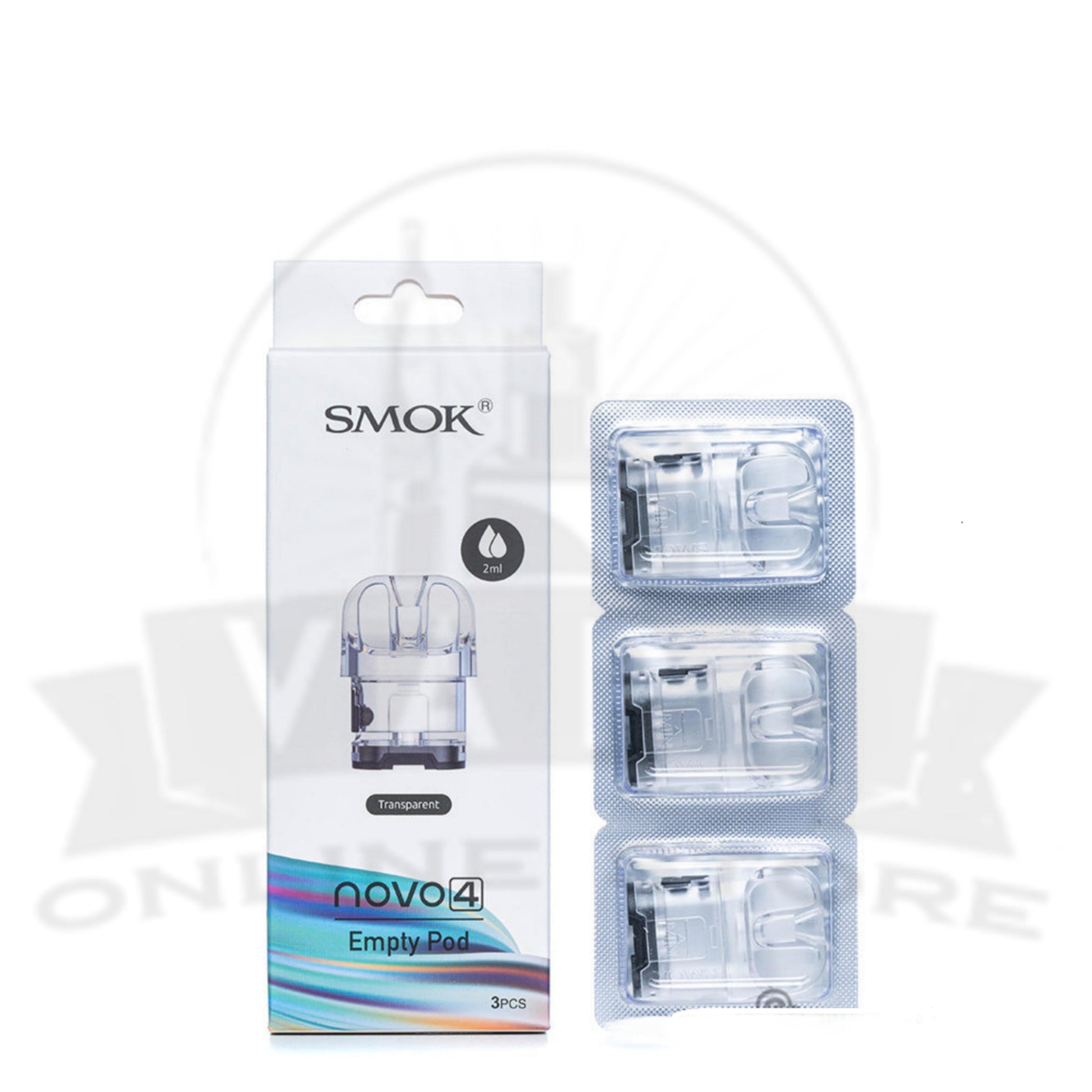 SMOK Novo 4 Empty Replacement Pods | Pack Of 3