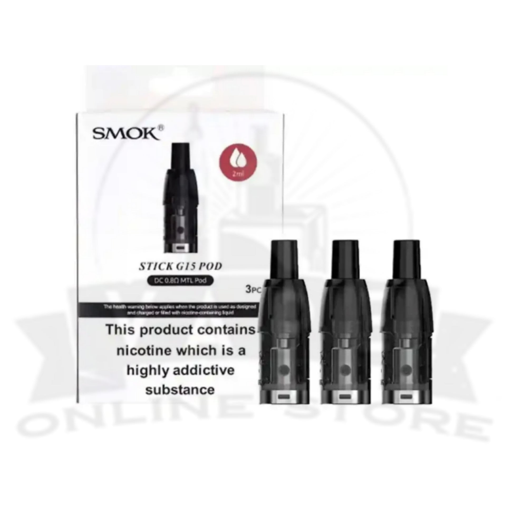 smok stick g15 replacement pods