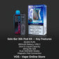 solobar 30000 pod kit key features