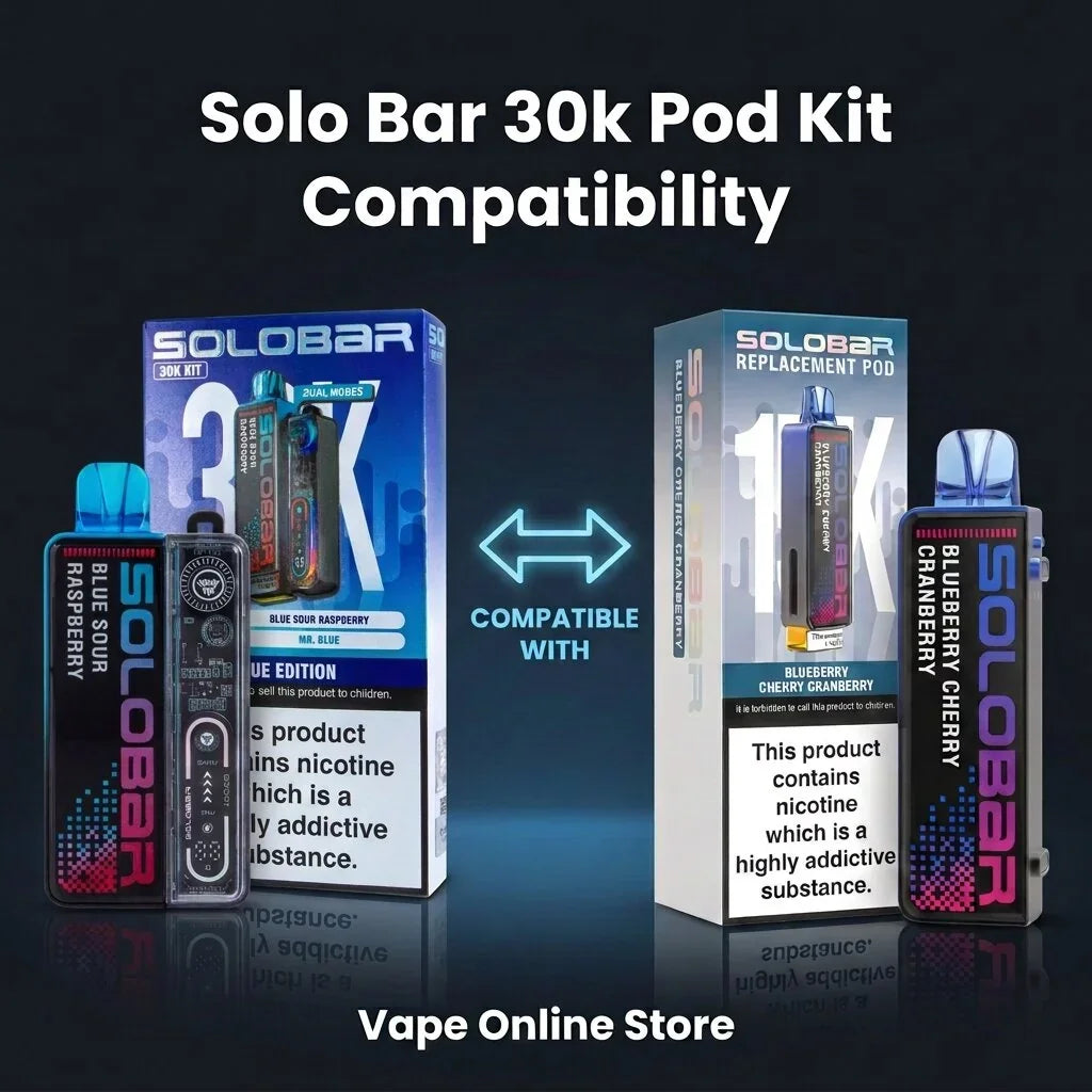 Solo Bar 30k Pod Kit | Buy 1 Get 1 FREE | Only £10.99