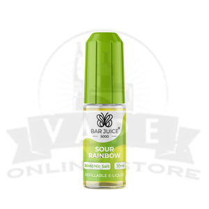 Sour Rainbow Bar Juice 5000 Nic Salt E-Liquid | 4 for £10