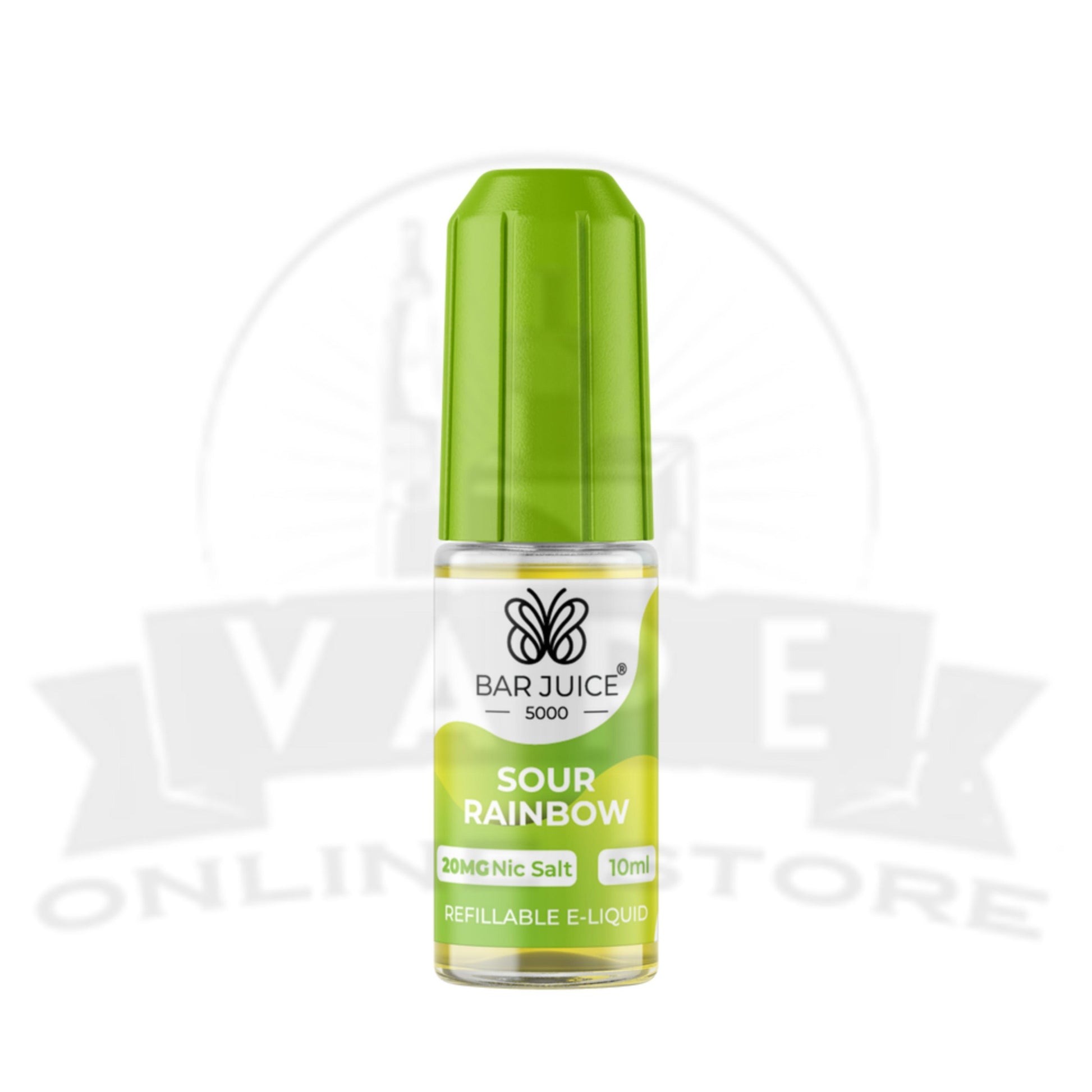 Sour Rainbow Bar Juice 5000 Nic Salt E-Liquid | 5 for £10