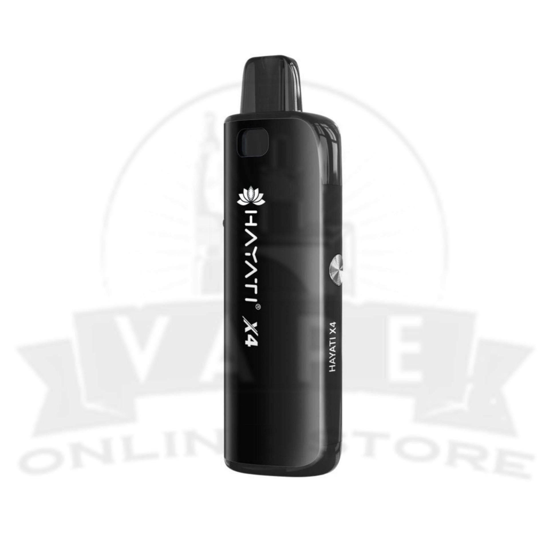 Stormy Black Hayati X4 Refillable Pod Vape Kit | Hayati Free 10ml E-Liquid