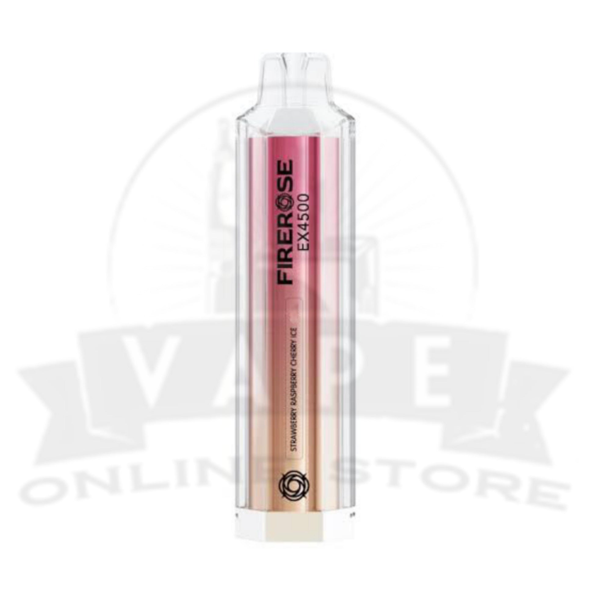 Strawberry Raspberry Cherry Ice Elux FireRose Ex4500 Puffs Disposable Vape