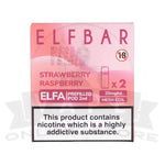 Strawberry Raspberry Elfa Pre-filled Pods By Elf Bar