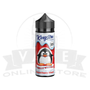 Strawberry Slush Kingston Chilly Willies Range Shortfill 100ml E-Liquid