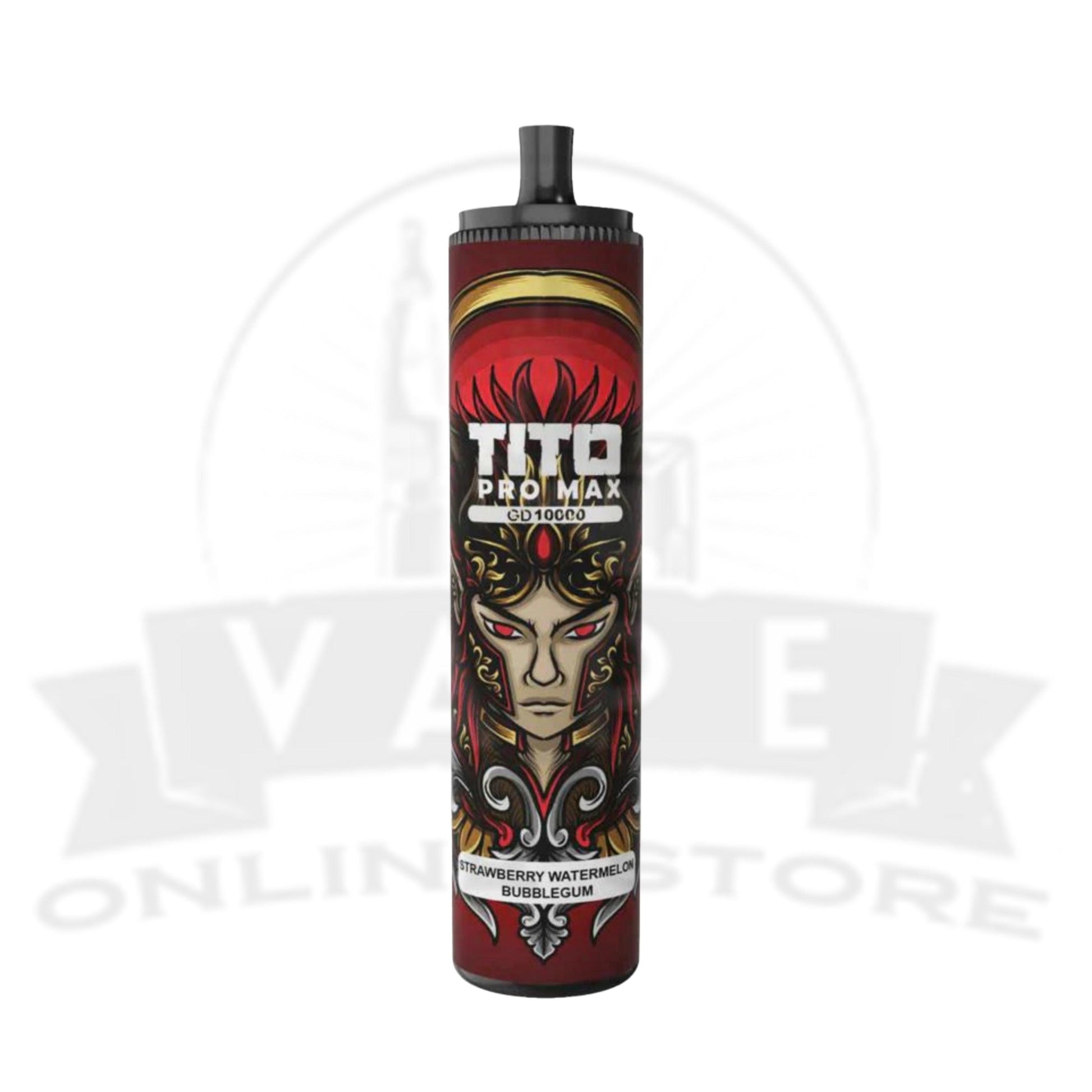 Strawberry Watermelon Bubblegum Tito Pro Max GD10000 Disposable Vape