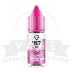 Strawberry Watermelon Ice Crystal Clear 10ml Nic Salt | Best Prices