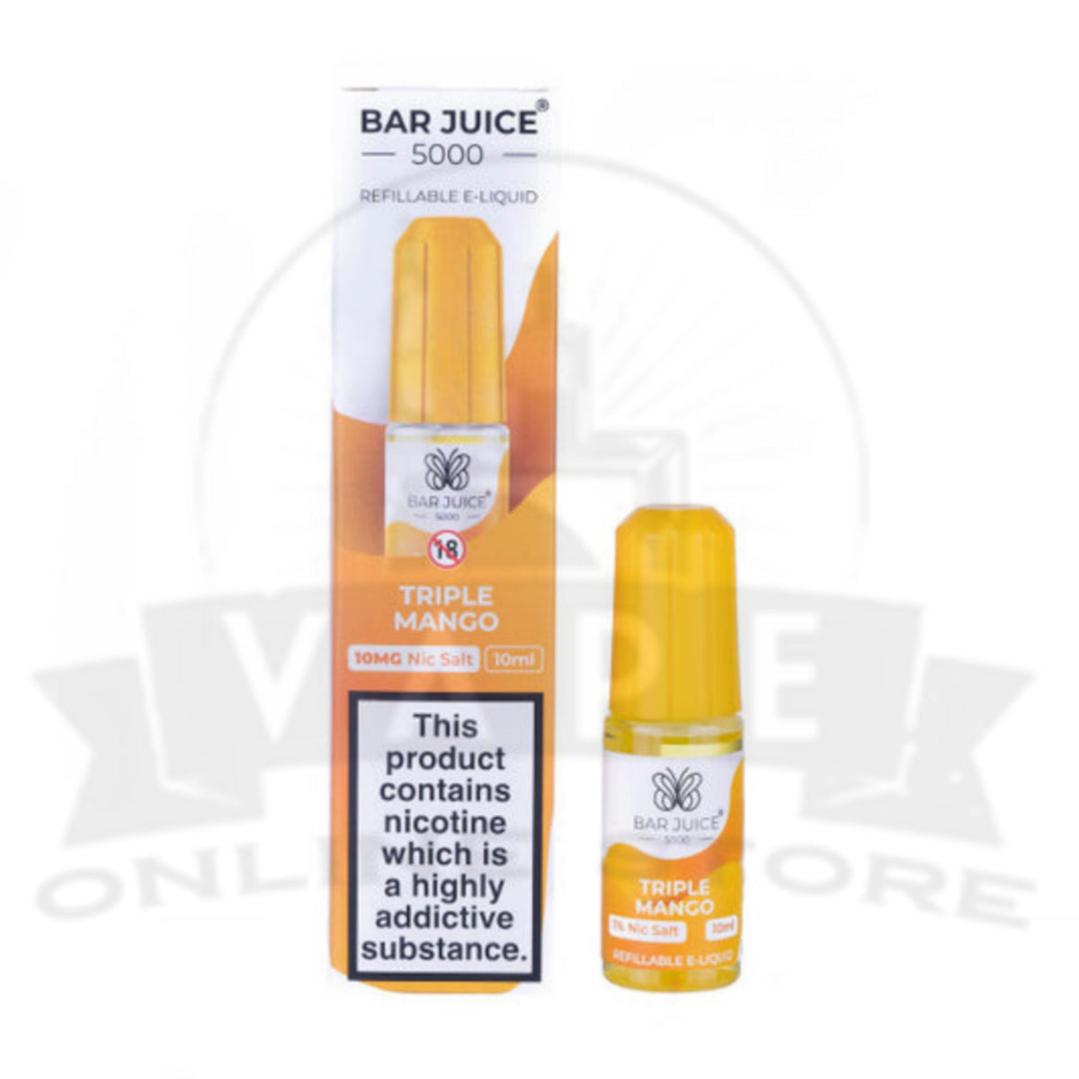 Triple Mango Bar Juice 5000 Nic Salt E-Liquid | 5 for £10