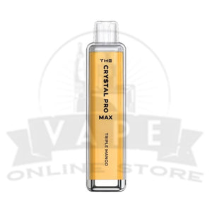 Triple Mango The Crystal Pro Max 4000 Puffs | Zero Nicotine Vape