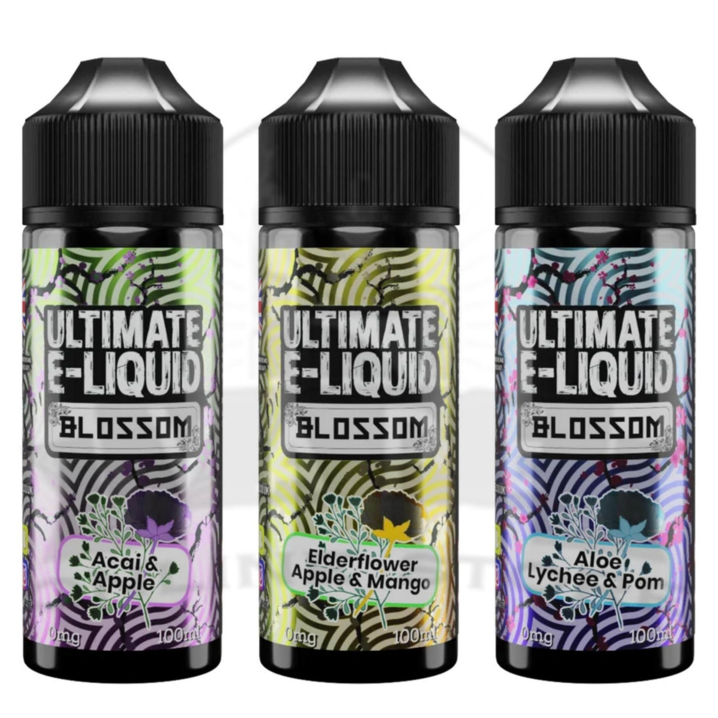 Ultimate E-Liquid Blossom Range Shortfill 100ml E-Liquid