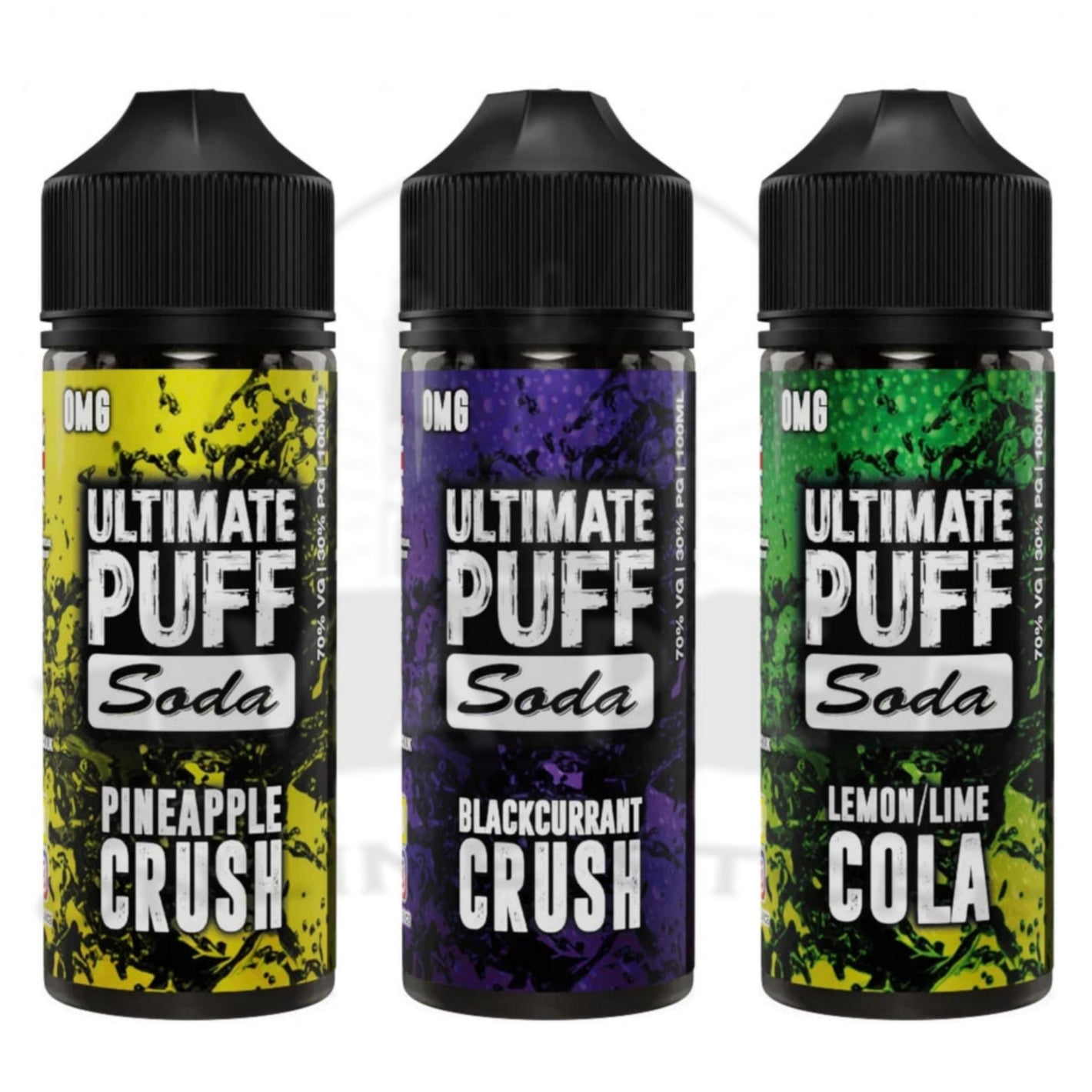 Ultimate Puff Soda Range Shortfill 100ml E-Liquid