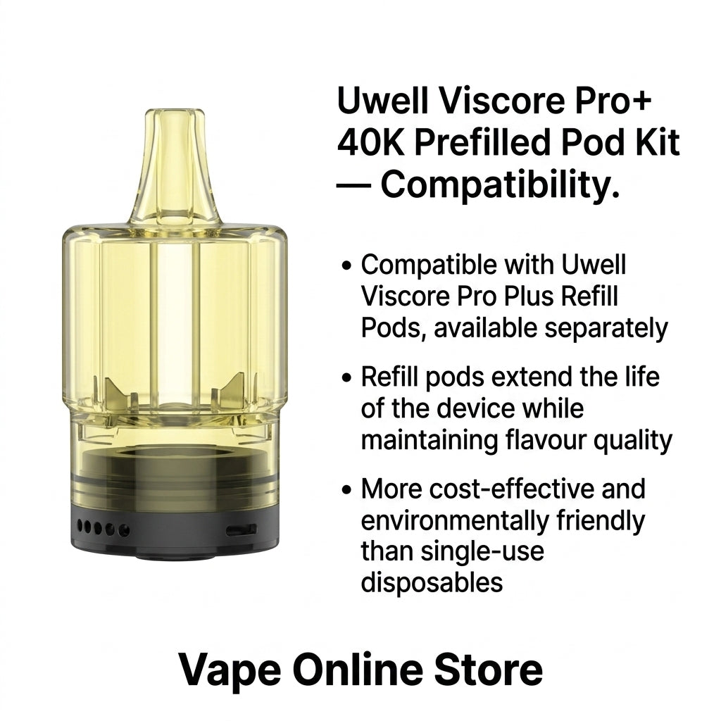 Uwell Viscore Pro+ 40K – Best 40K Vape