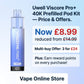 uwell viscorepro plus 40k prefilled pod kit price offers