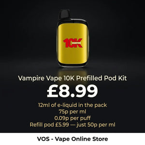 Vampire Vape 10K Prefilled Pod Kit