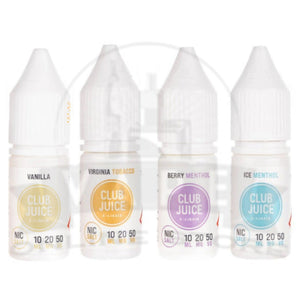 Vanilla Nic Salt E-Liquid by Club Juice | Best Price