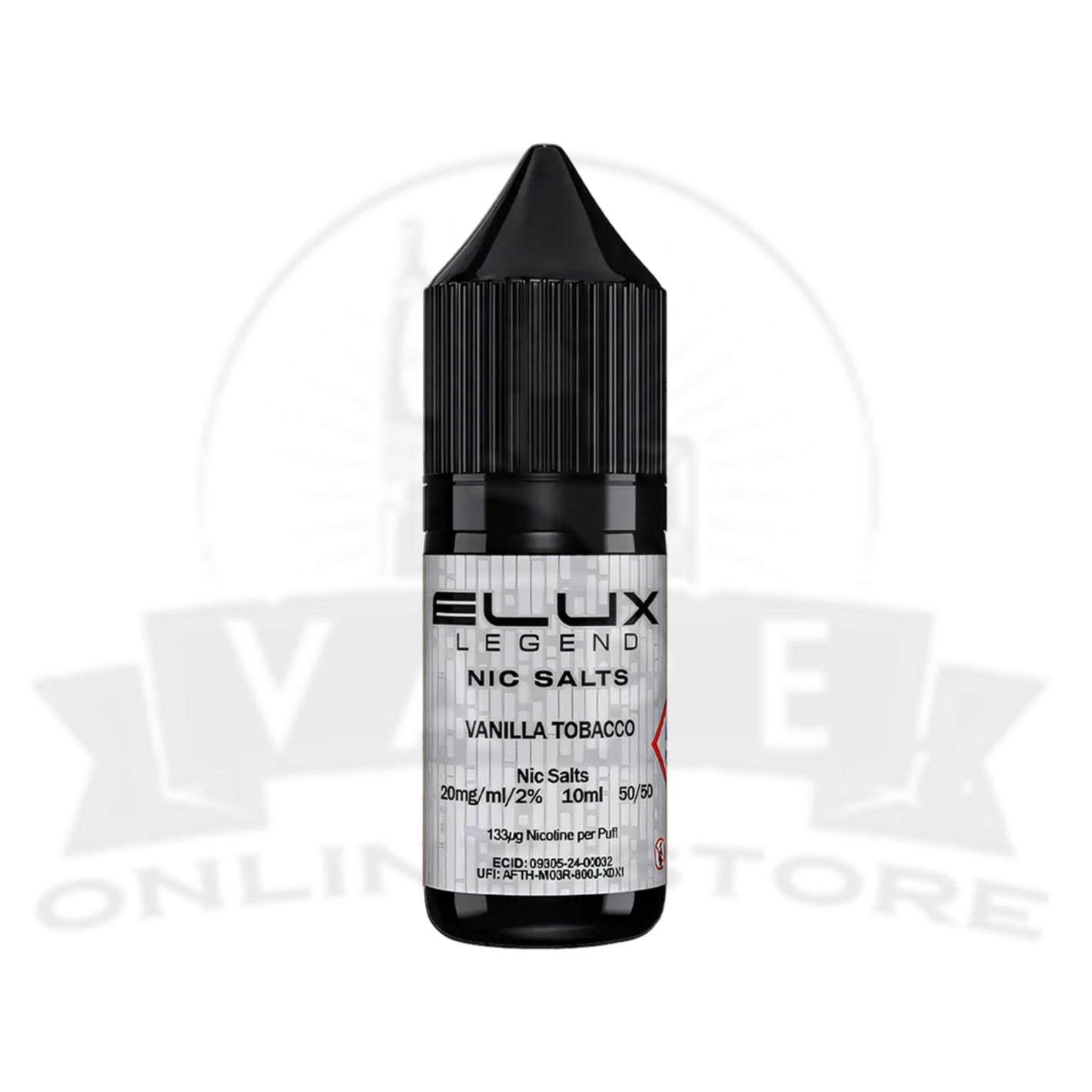 Vanilla Tobacco Elux Legend 10ml Nic Salt | Retail & Wholesale