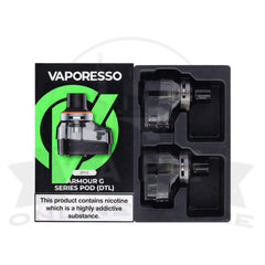 Vaporesso Armour G / GS Replacement Pods | Pack Of 2
