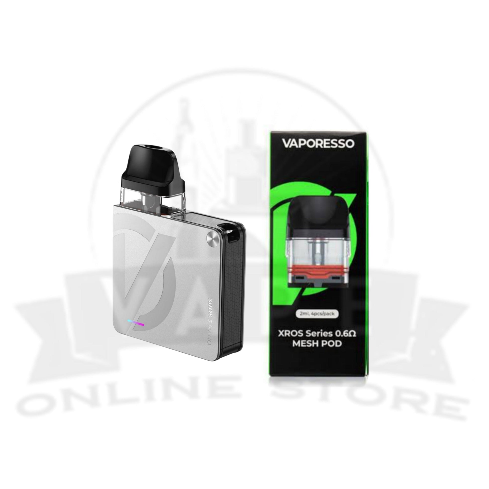 Vaporesso XROS 3 Nano Replacement Pods | Pack Of 4 Vaporesso XROS 3 Nano Replacement Pods | Pack Of 4