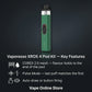 vaporesso xros 4 pod kit specs