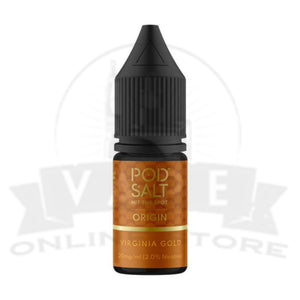 Virginia Gold Pod Salt Origin 10ml Nic Salts