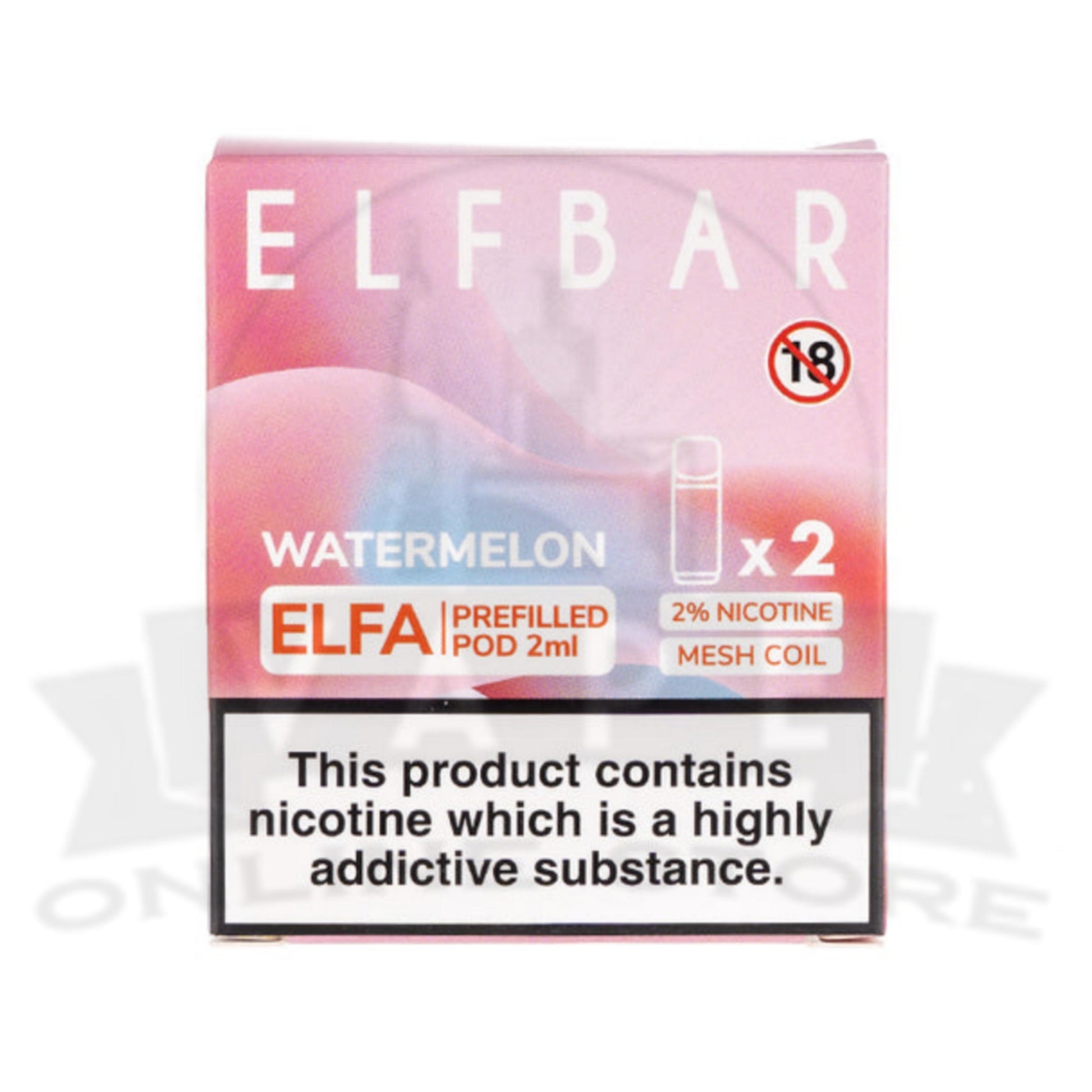 Watermelon Elfa Pre-filled Pods By Elf Bar