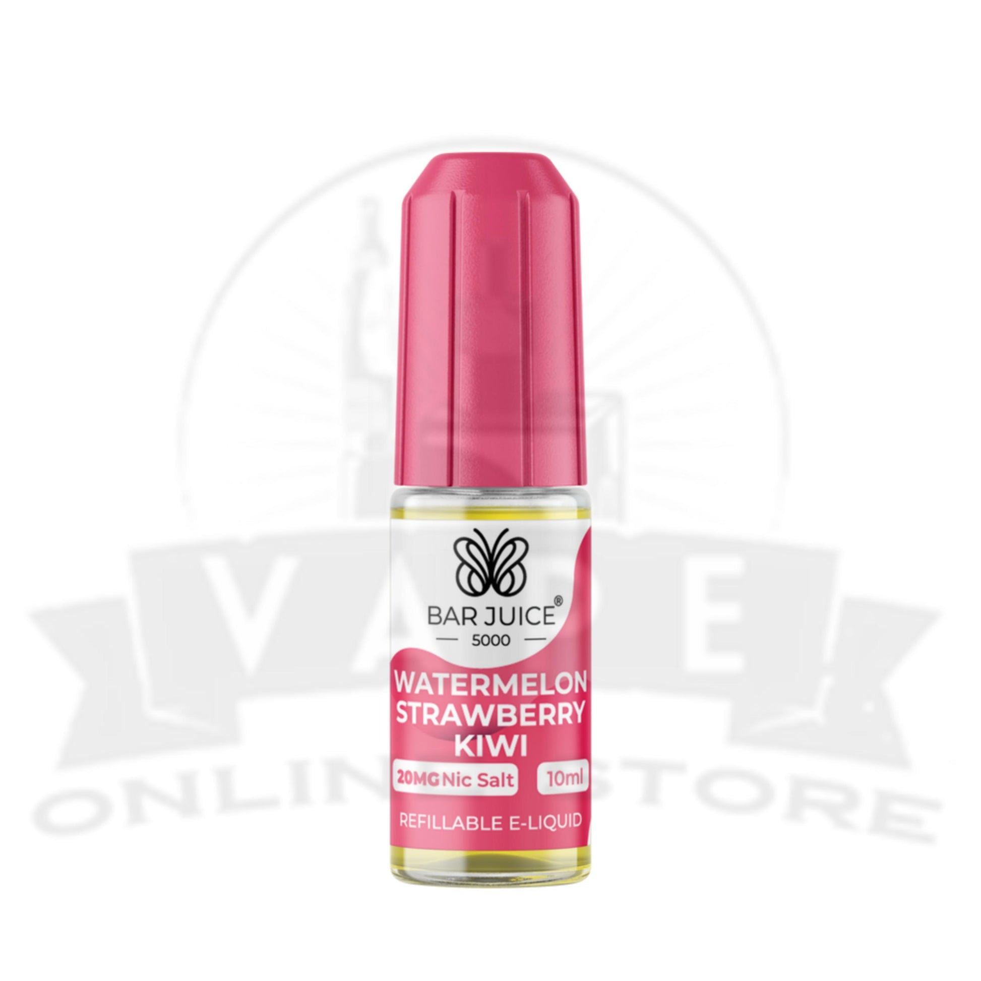 Watermelon Strawberry Kiwi Bar Juice 5000 Nic Salt E-Liquid | 5 for £10