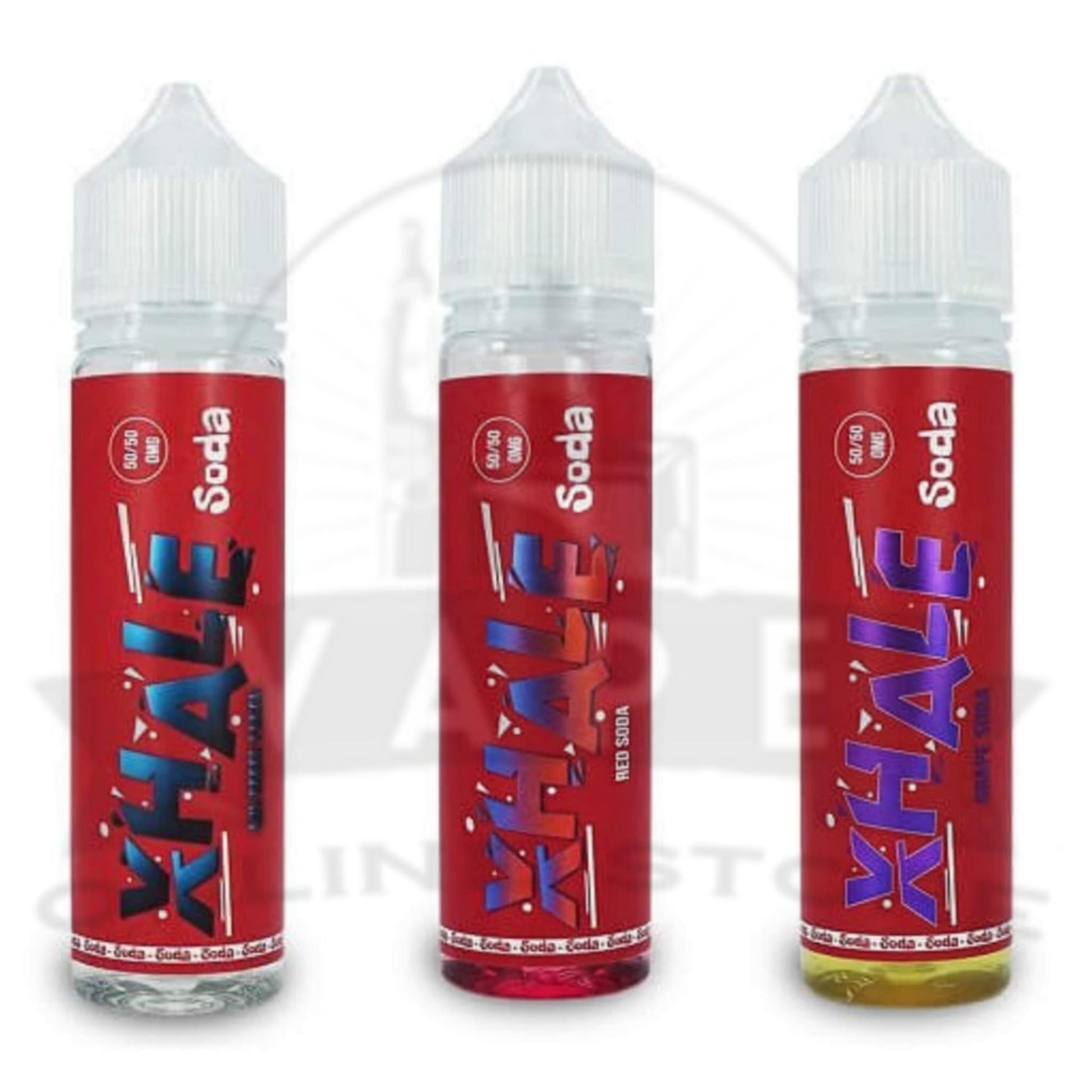 Xhale Shortfill Soda Range 50ml E-Liquid