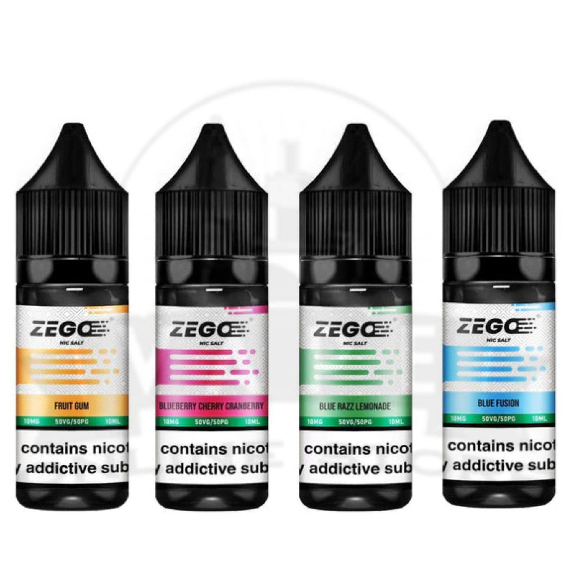 ZEGO 10ml Nic Salts E-Liquid For Sale | 10mg and 20mg