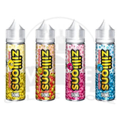 Zillions 50ml Shortfill E-Liquid