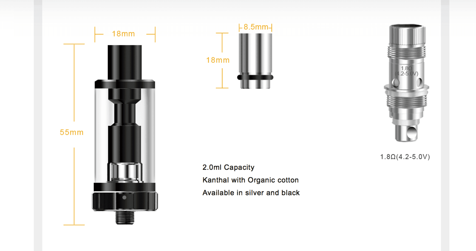 Aspire K3 Tank Replacement | Aspire Tanks For Sale