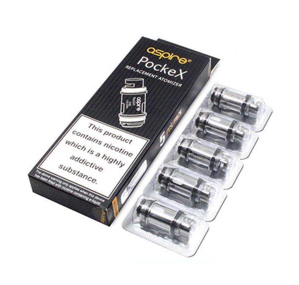 Aspire PockeX Coils | Pack Of 5 | 8.99£ Only